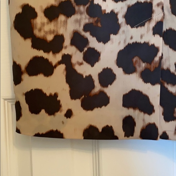 Taupe Brown Sophia Animal Print Work/Office Dress - Picture 6 of 7